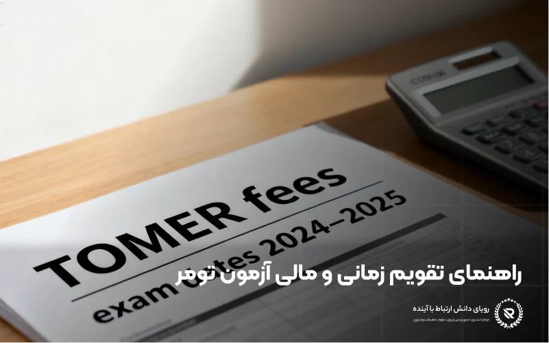 هزینه‌ها، ددلاین‌ها و تاریخ‌های مهم آزمون تومر (۲۰۲۴–۲۰۲۵)