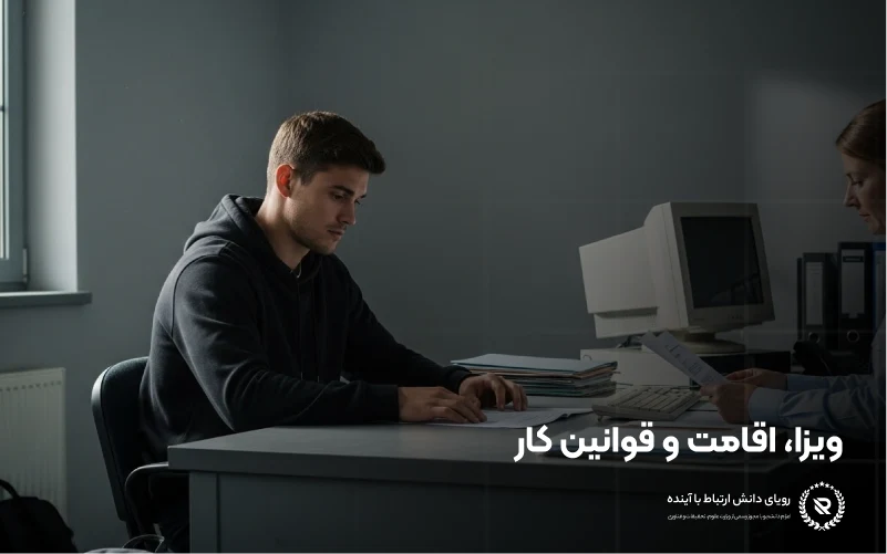 ویزا، اقامت و قوانین کار دانش‌آموزی در آکادمی‌های فوتبال انگلستان